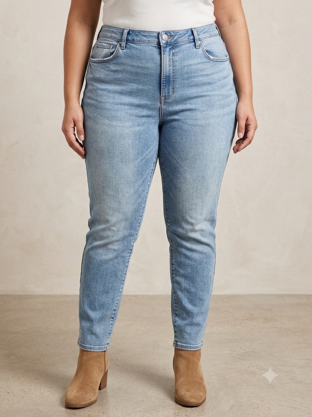 American Eagle Outfitters Light Washed High Rise Ankle Jeans- 24✨